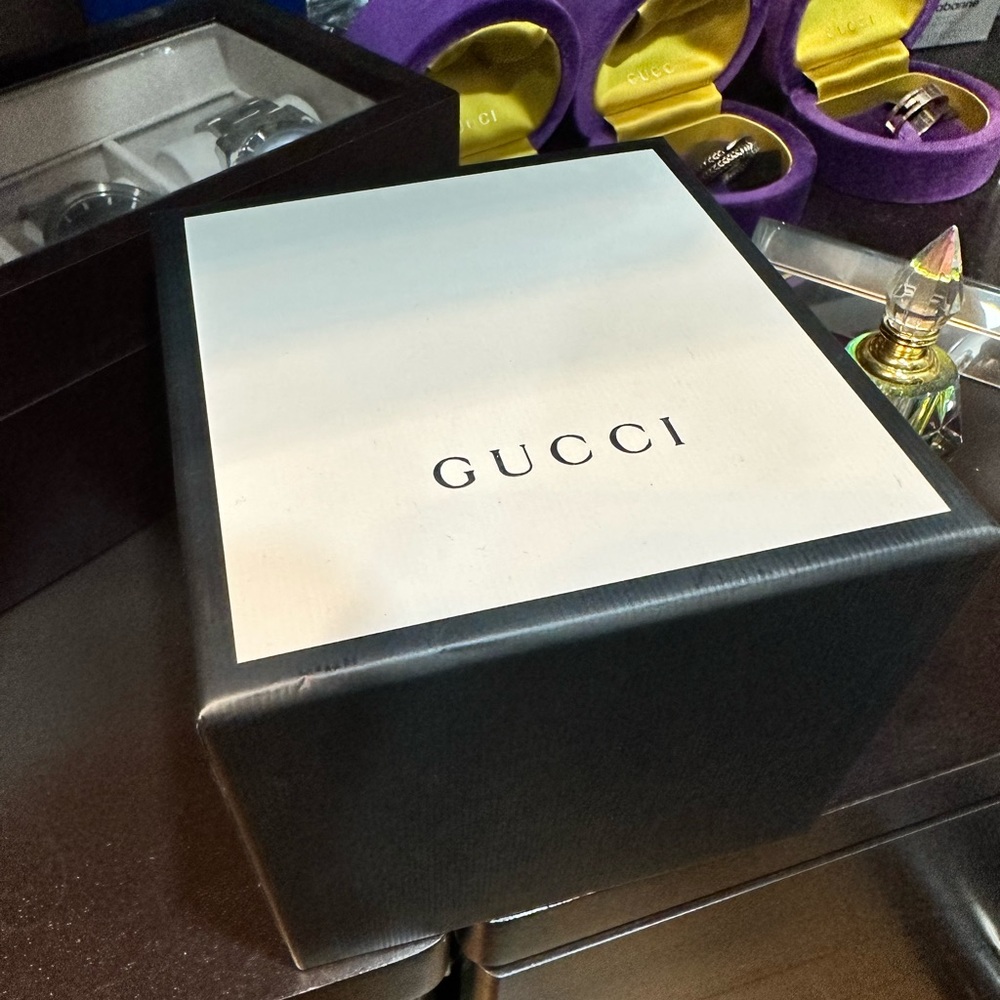 Gucci G-Timeless Quartz Silver Dial Stainless Steel Watch - Picture 7 of 7